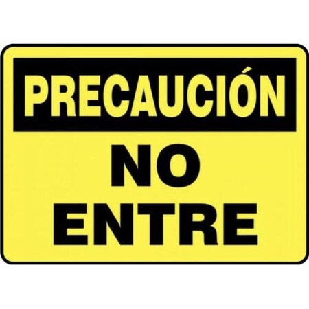 Accuform OSHA CAUTION Safety Sign DO NOT SHMADC600XT SHMADC600XT